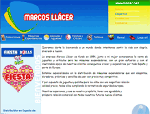 Tablet Screenshot of llacer.net